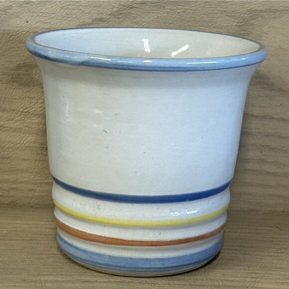 Louisville Stoneware Punch Cup 4 Calling Birds 12 Days of Christmas Mug - Picture 3 of 6